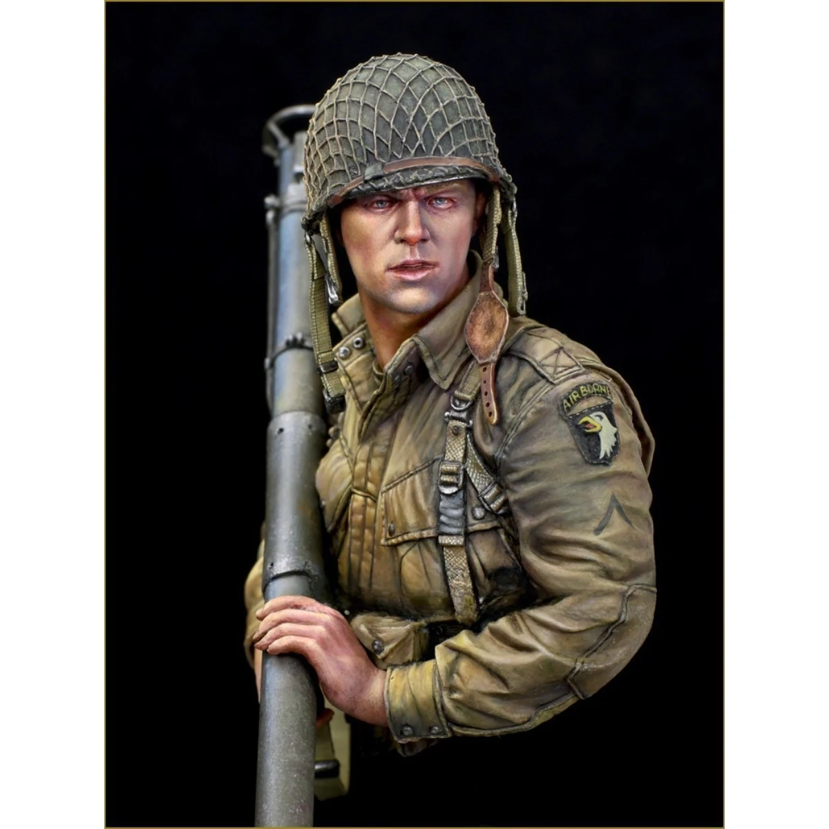 GK1/10 resin Half-length figure unpainted model kit, equipped with rocket launchers for the 101st Airborne Division of the US
