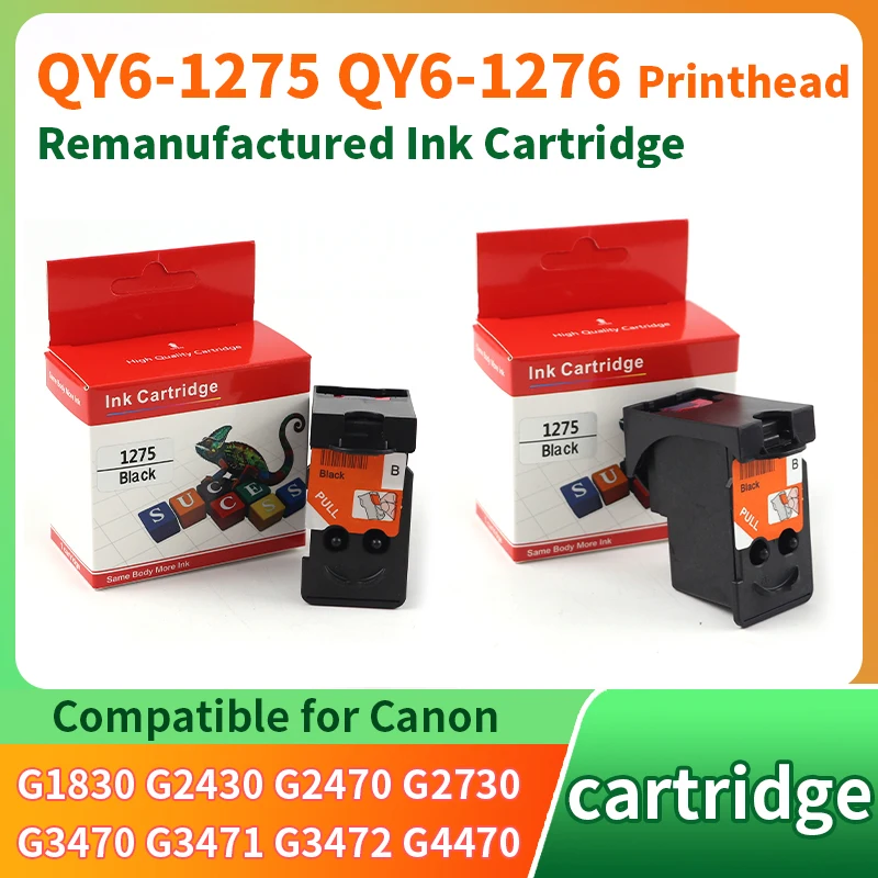 QY6-1275 QY6-1276 1275 print head compatible for Canon PIXMA G1830 G2430 G2470 G2730 G3470 G3471 G3472 G4470 printer cartridge