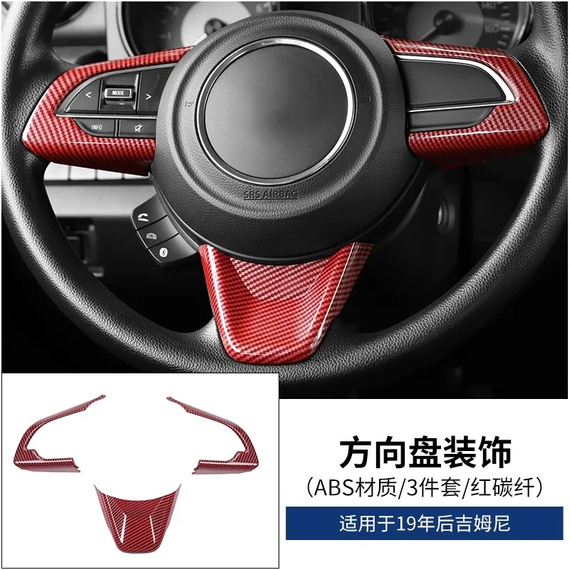 

Car Steering Wheel Decoration Cover Trim Sticker Fit for Suzuki Jimny JB74 2019| Interior Upgrade Accessory