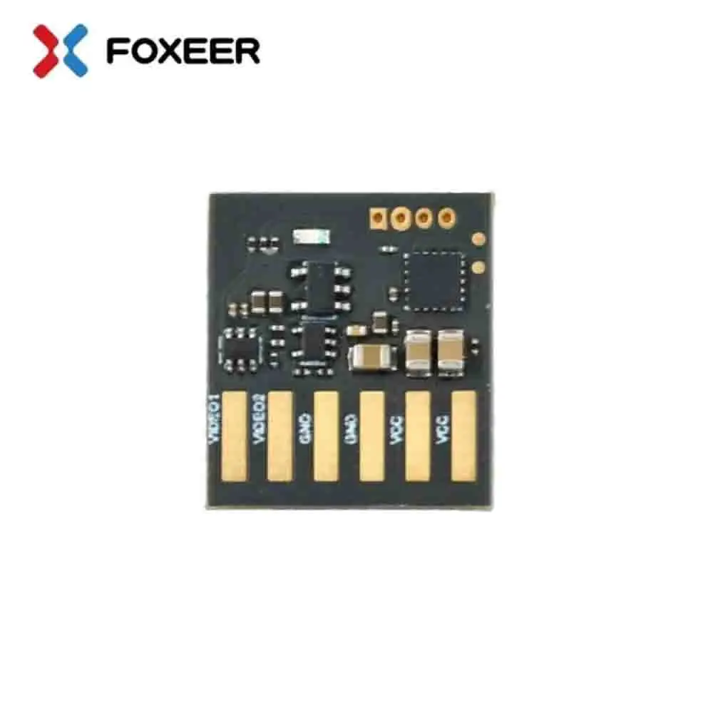 

FOXEER 2-channel Video Switcher, Lightweight and Compact, Suitable for FPV Drones.RC Accessories