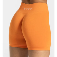 TEVEO Summer Trend Breathable Fitness Leggings Women's Sports High Quality Yoga High Stretch Sweat Wapping Breathable Shorts