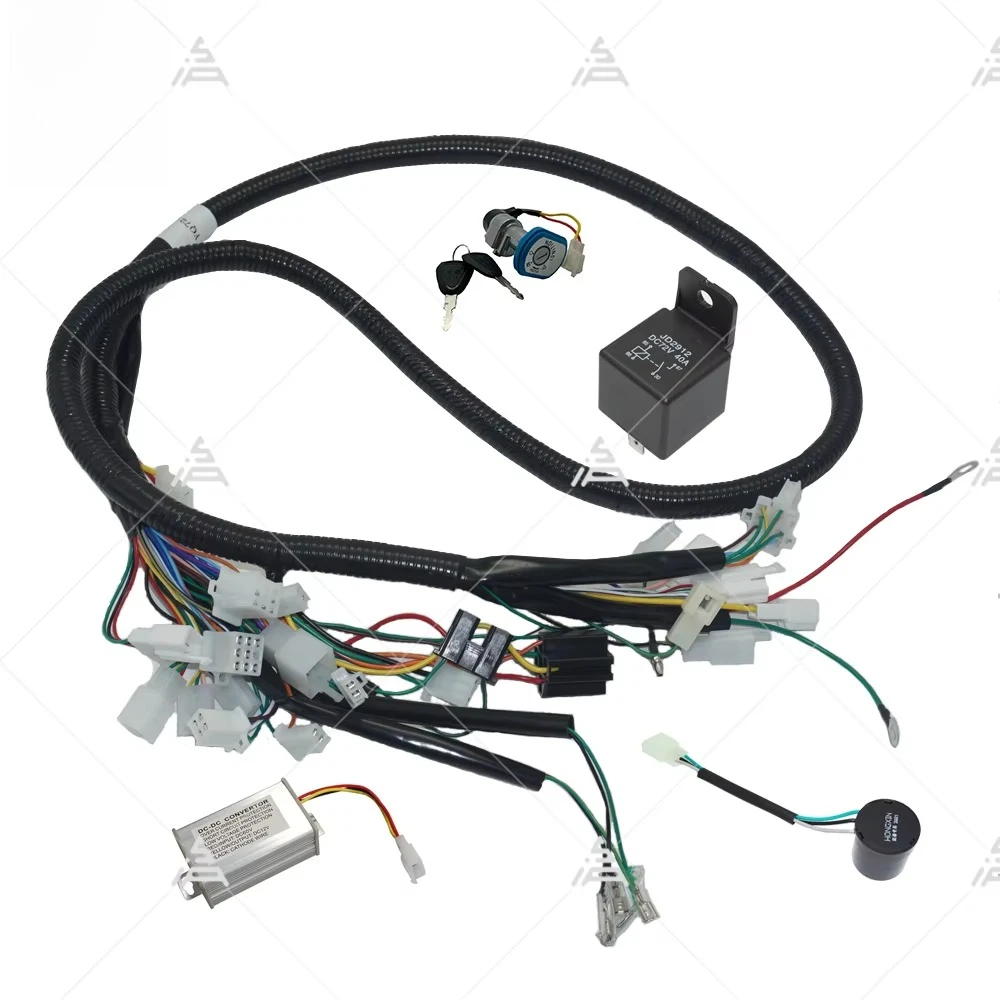 Hot selling：Vehicle Wiring Harness for Fardriver Hall/Encoder Controller Electric Bike Controller and Display System