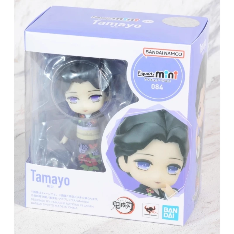 

Bandai Original 9Cm Tamayo Action Figuarts mini Demon Slayer Anime Figure Toys For Kids Gift Collectible Model Ornaments