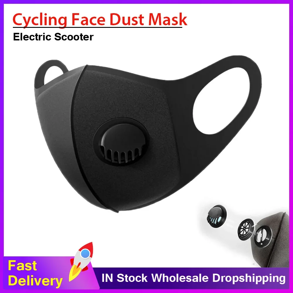 Dust Mask Winter Windproof Outdoor Cycling Face Cover Mouth Mask Cover Anti Haze Dustproof for Electric Scooter Accessories