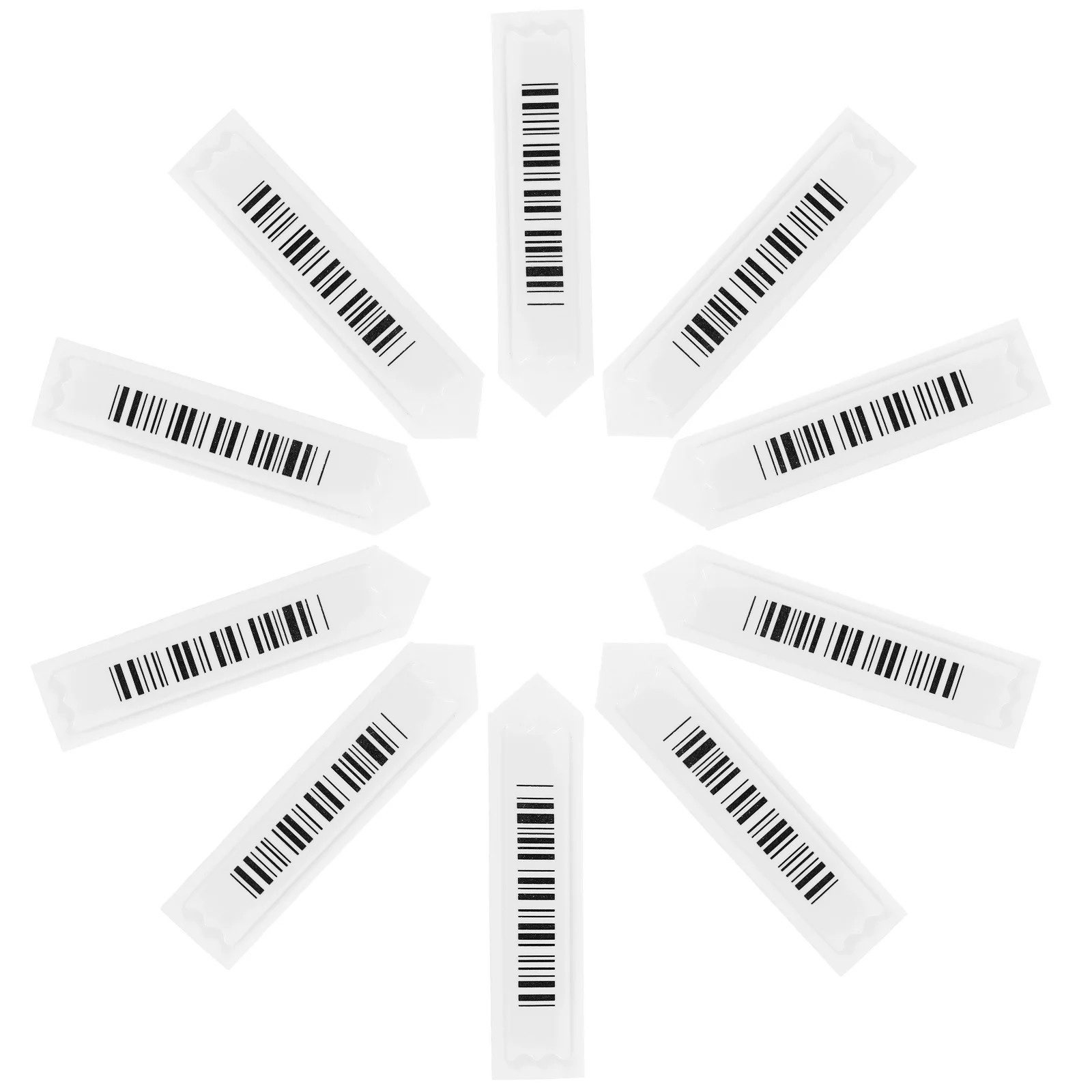 Etichette antifurto acusustomagnetiche da 100 pezzi Etichette per supermercati Squisita fattura Affidabile Uso prolungato Convenienza