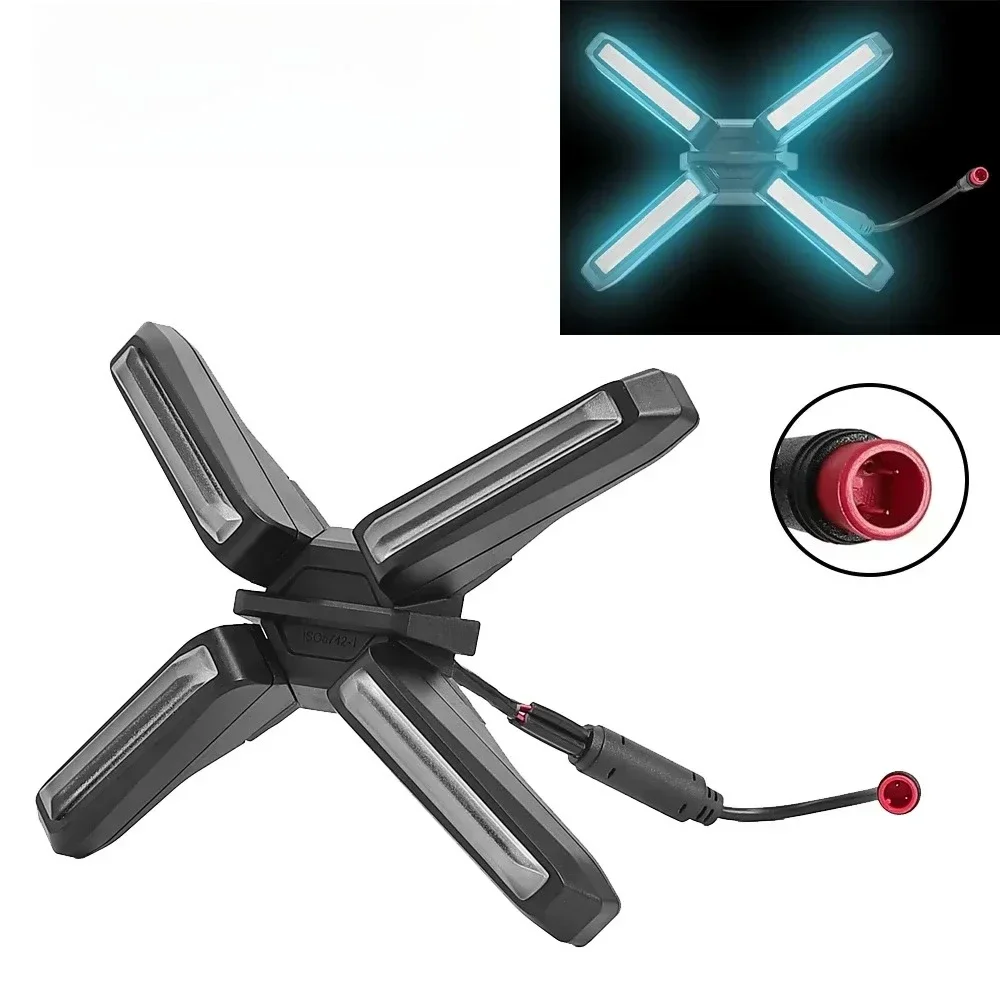 

Передняя лампа 4 Вт, супер яркая фара для электрического скутера Segway Ninebot ZT3 ZT3 Pro X-образный самокат, детали переднего освещения