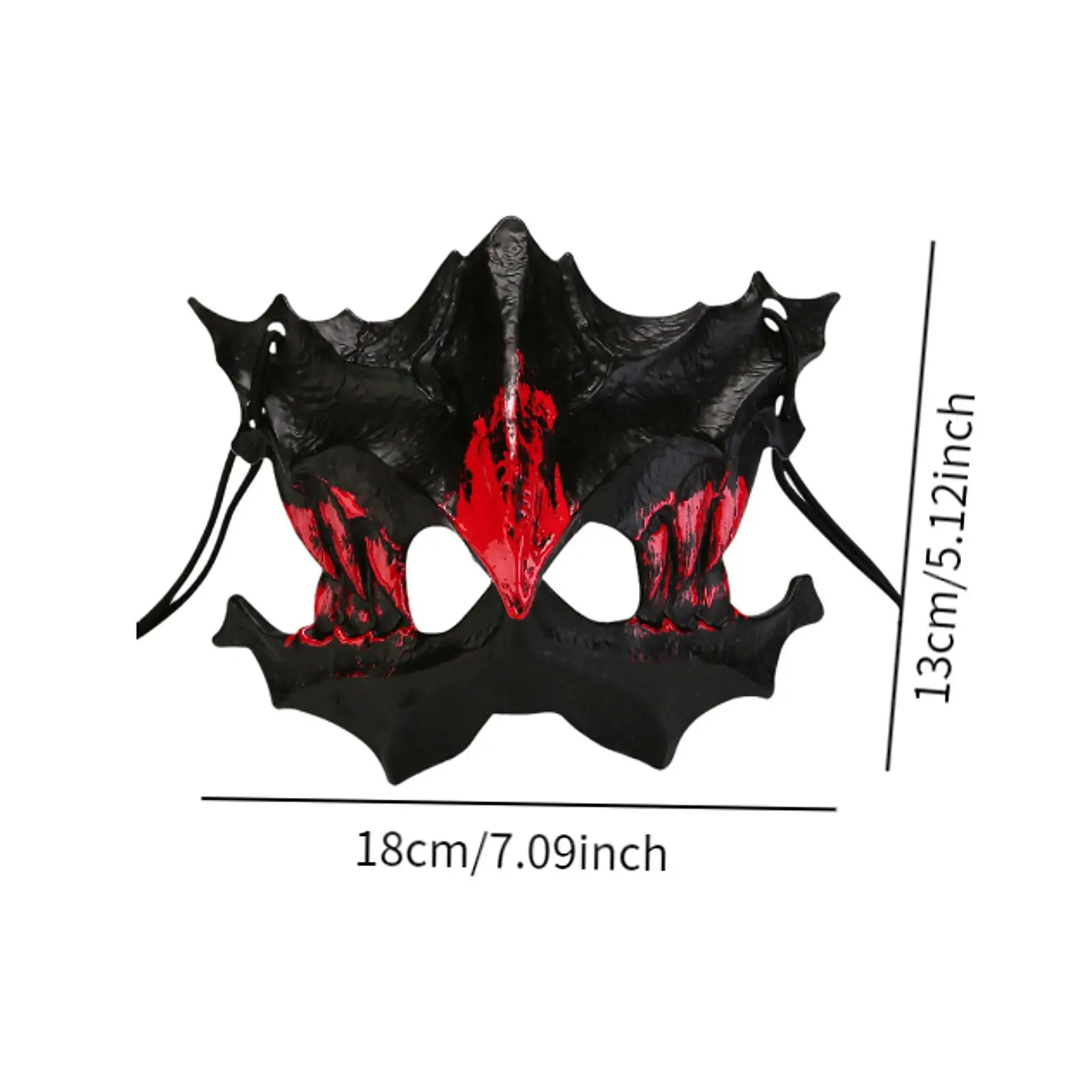 Masque d'Halloween pour Homme et Femme, Accessoire de Photo Cosplay, Animal Effrayant pour Jeu, Boîte de Nuit, Noël, Spectacle sur Scène