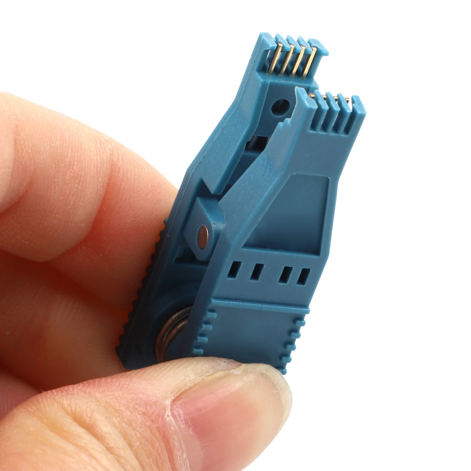 5250 SOIC 8 Pin Test Clip Gold Plated Spring Clamp For EEPROM Tacho Cluster Programming Socket Adapter