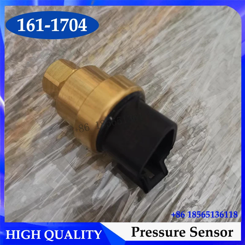 

High Quality New Pressure Sensor 1611704 for Caterpillar CAT Excavator Truck Oil Pressure Sensor Switch 161-1704