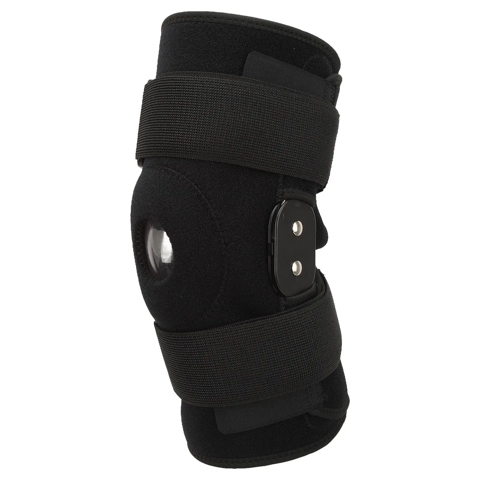 Meniscus Protection Hinged Knee Brace with Aluminum Strips & Buckle - Durable Support for outdoor Activities