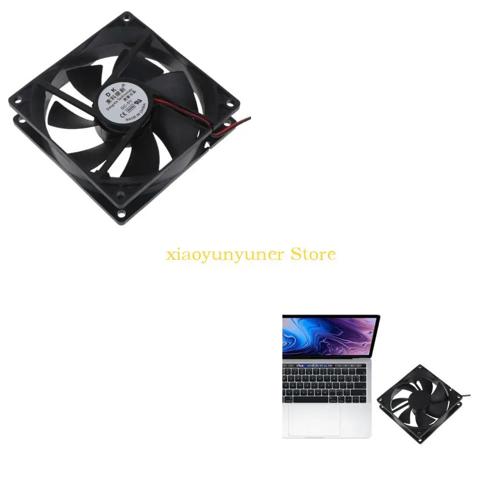 

P9JB DC Brushless Fan 90MM Cooling Fan 9025 XH2.54 2Pin PC Server CPU Cooler Radiator 90x90x25mm Dual Ball Bearing 3016R