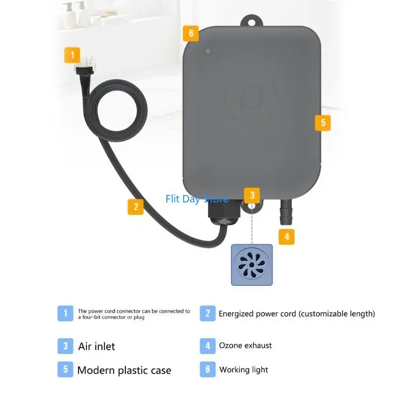 F92C Ozones Water Treatments Device Home Accessory for Hot Tubes and Ice Bath
