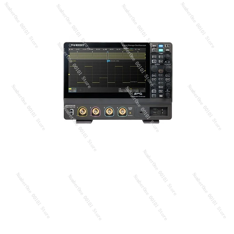 

SDS1072/74/1102/04/1202 XHD high definition oscilloscope 12-bit resolution