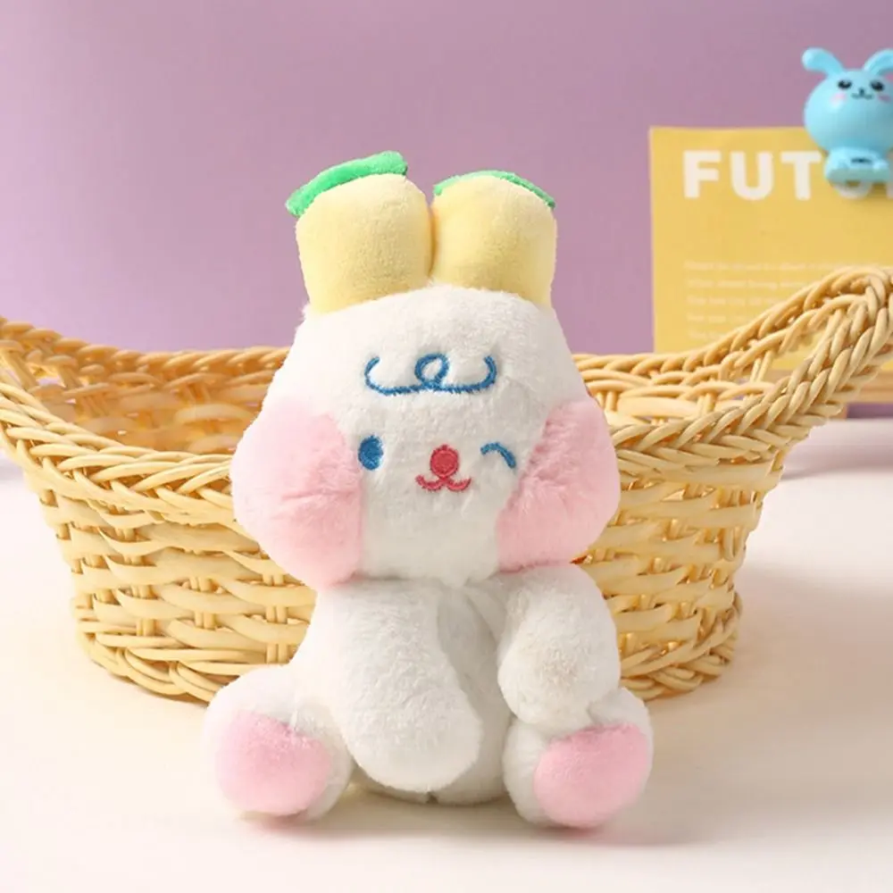 Soft Stuffed Doll Plush Rabbit Keychain Bag Accessories Plush Keychain Pendant Pendant Animal Plush Toy Car Key Ring Bag Key