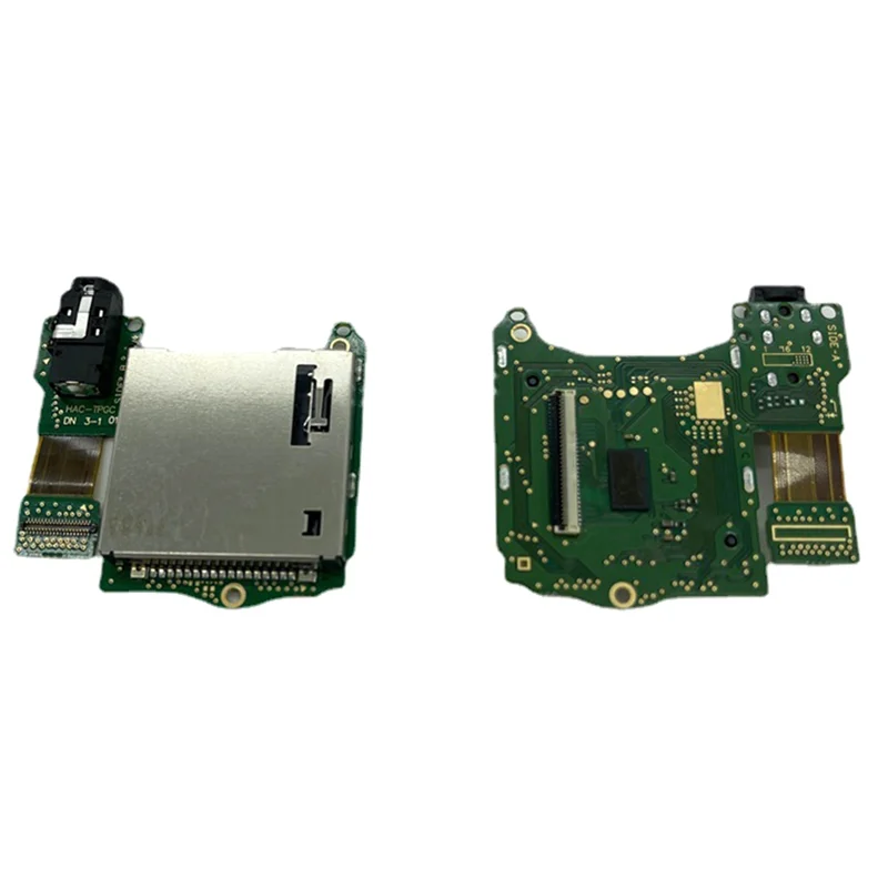 Placa de slot para cartão de jogo a26p, leitor de cartão, placa de fone de ouvido para ns switch, console de jogos, peças de reparo