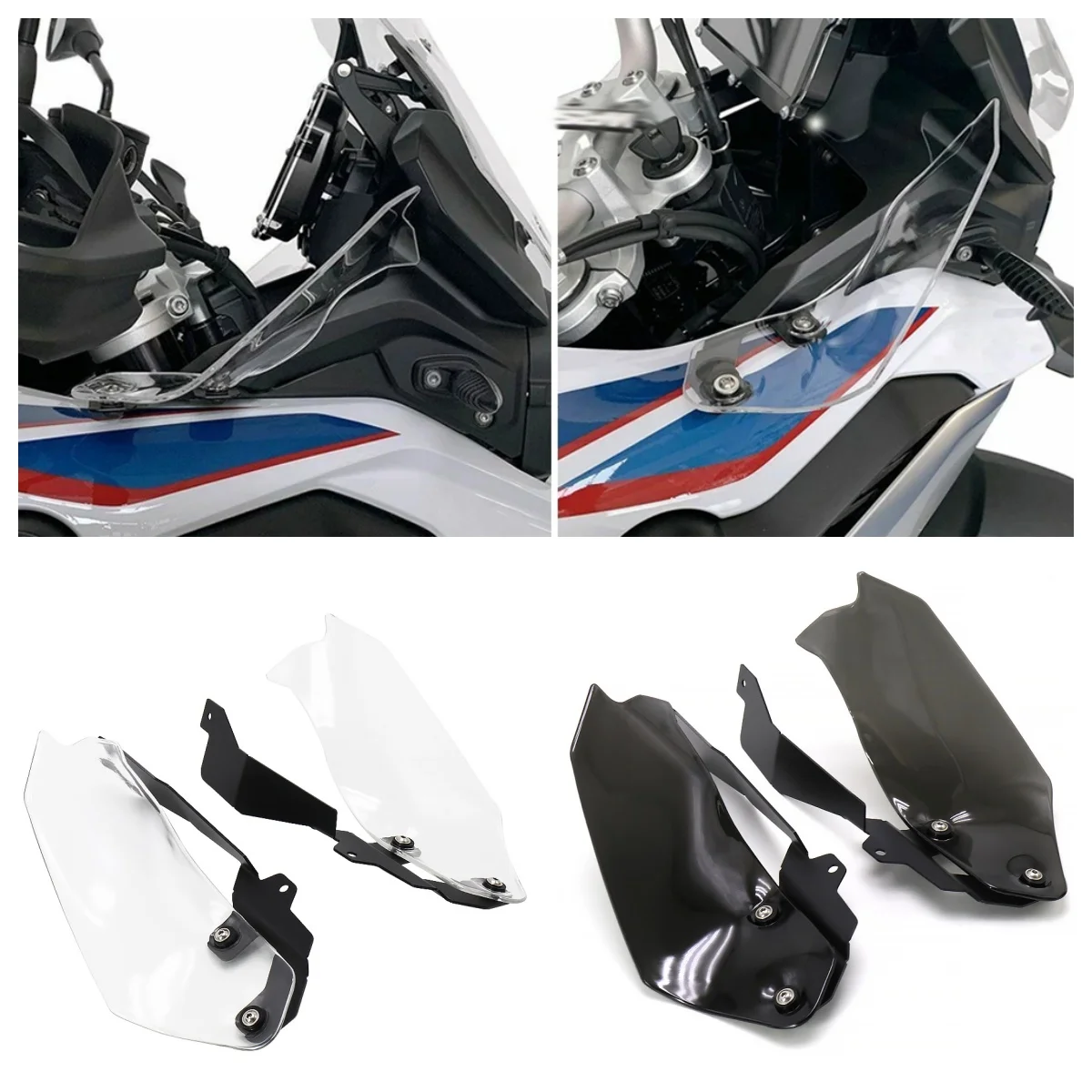 

Motorcycle Side Panels Wind Deflectors Handguard Windshield Hand Guard For BMW F750GS F850GS F 750 850 GS 2018 2019 2020 2021
