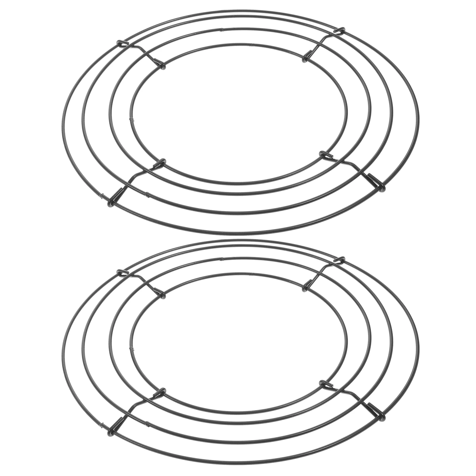 Wreath Making Circle Macrame Creation Ring Garland Frame Plant Stands Flower Round Wire Frames