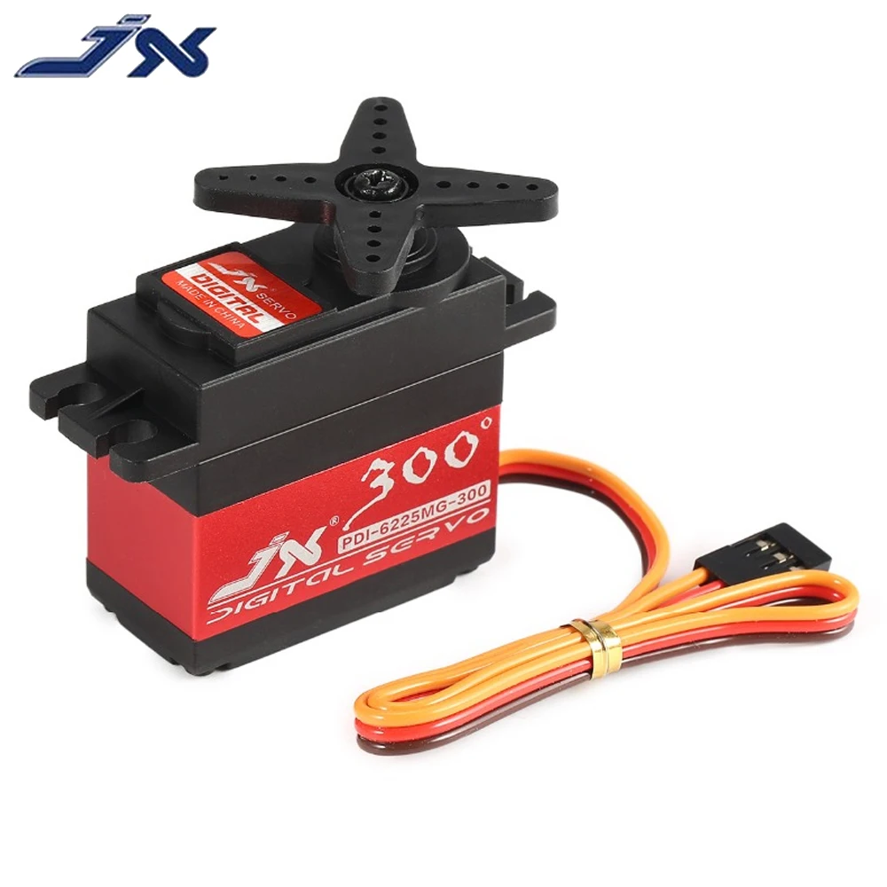 JX PDI-6225MG 25kg Metallgetriebe Bürstenloser Motor Digitaler Servo 300 Grad RC Auto Hochdrehmoment-Servo für RC-Rennwagen-Teile – Detail 4