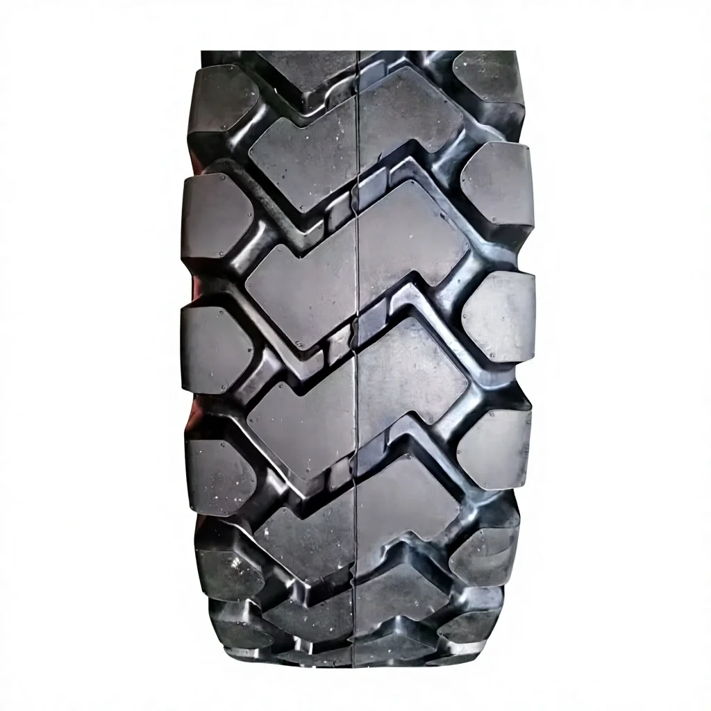 Construction Machine Wheeled Loader Bulldozer Excavator Parts Tires Semi Solid Tire Tyre 20.5/70-16