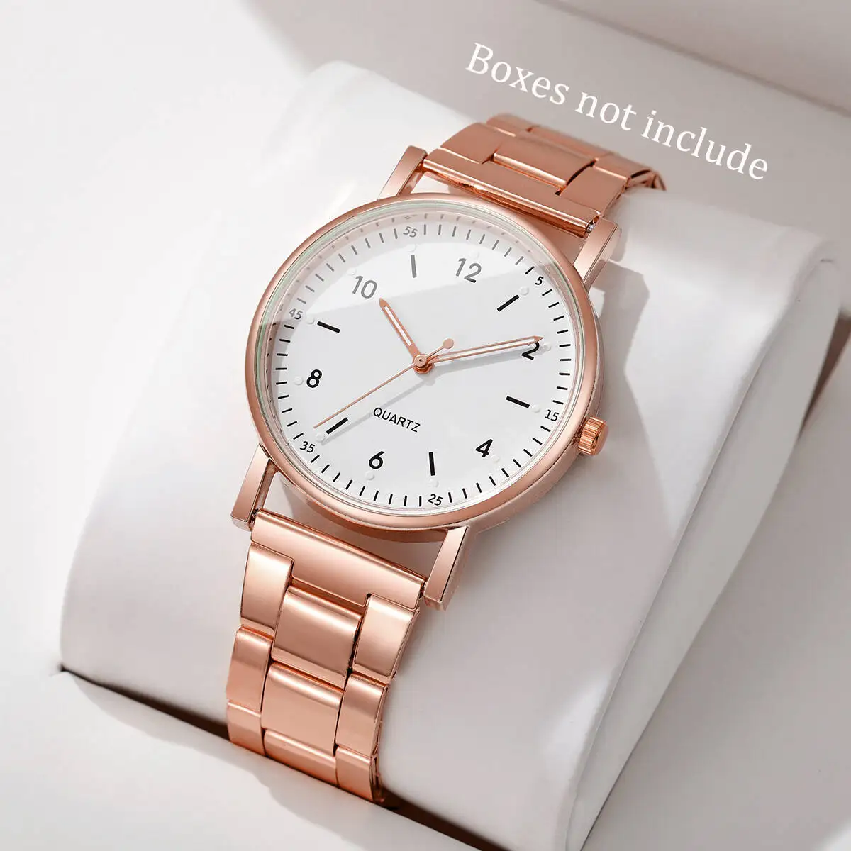 أزياء العربية الهاتفي المرأة كوارتز ساعة عادية سبيكة الفرقة ساعة اليد للسيدات ساعة Reloj Mujer (بدون صندوق) #1