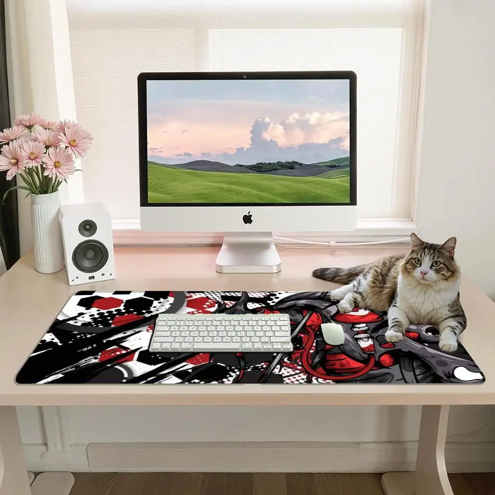Nurse Demon Graffiti Mouse Pad Non-slip Lockedge Office Rock Student Gaming Thickened Large Writing Pad The Cushion