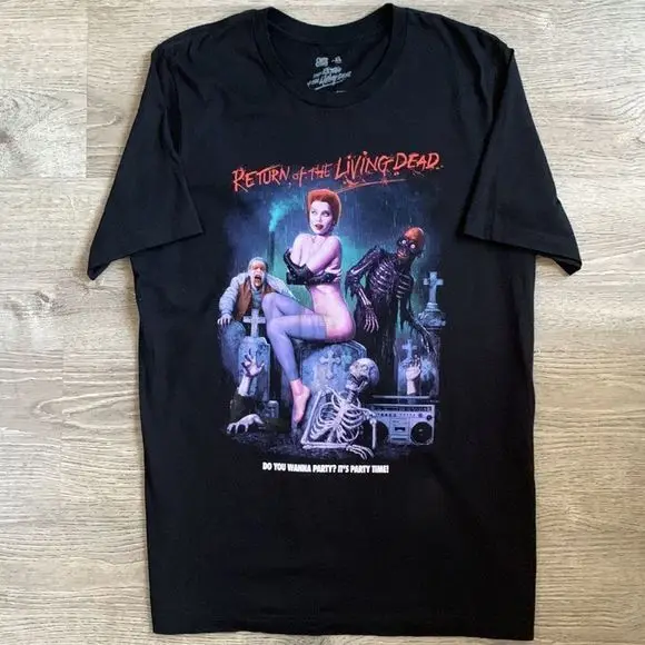 Vintage Shirt Return Of The Living Dead Black for Men Women TT4876 long sleeves