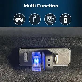 Docking Station voor Tesla Nieuwe Highland Handschoenenkastje USB Hub Uitbreiding Dock Snel Opladen Nieuw Model 3 Auto Accessoires 2024