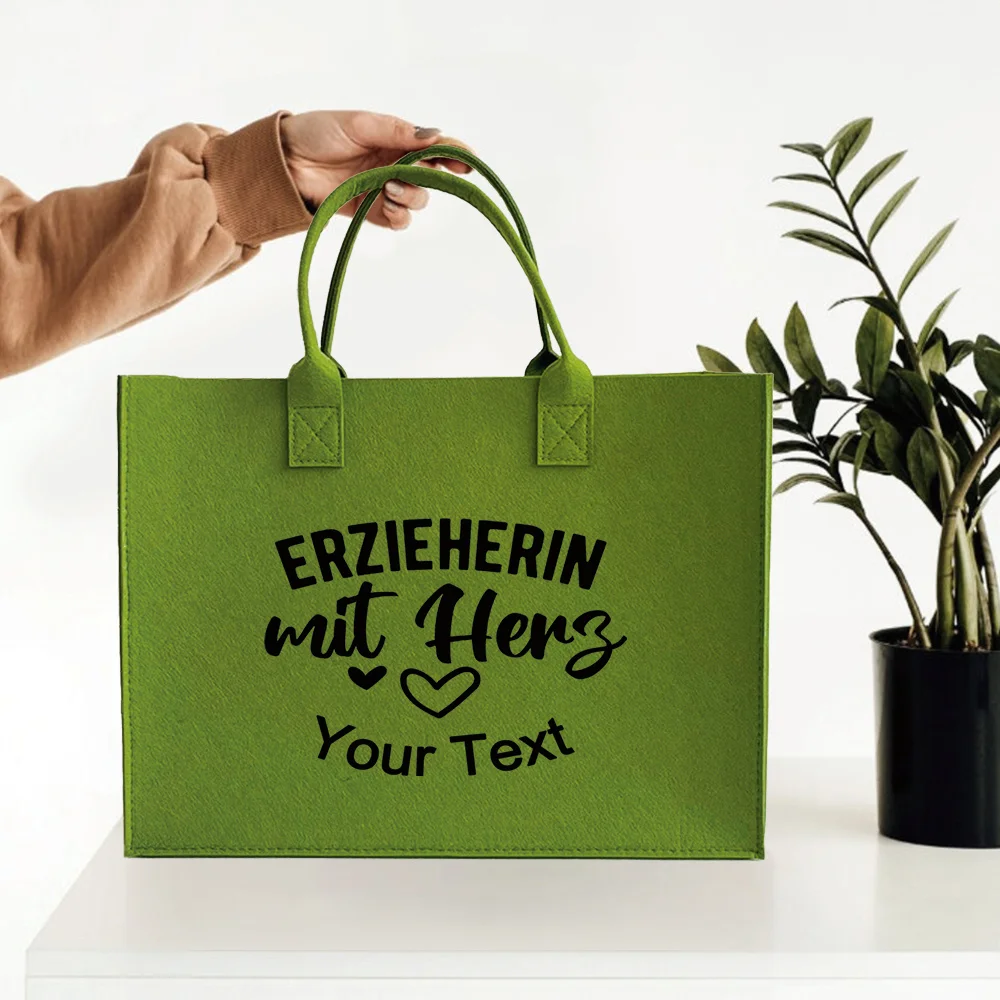 

Fashion Large Capacity Women's Felt Handbag, Tote Bag Messenger Bag Shoulder Bag - Commuter Crossbody Bag Shopping storage bag