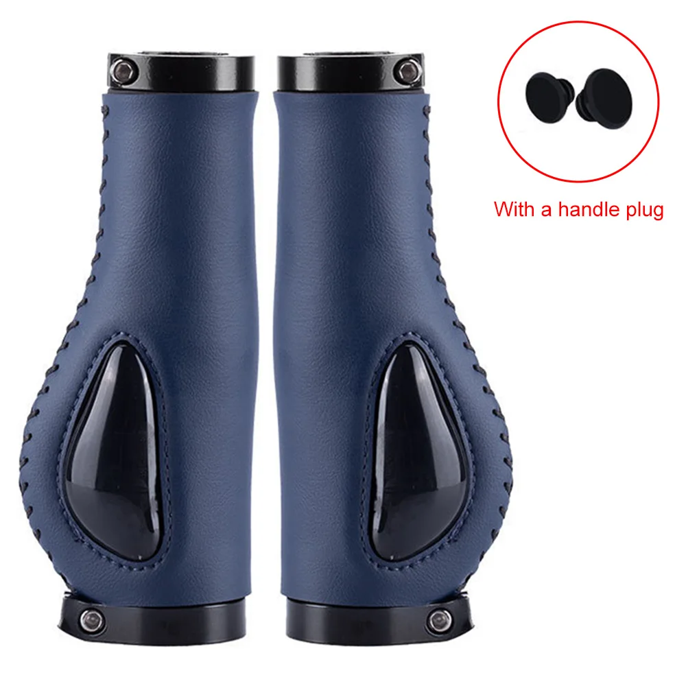 Bicycle Handlebar Grips Anti-slip Bicycle Handlebar Grip Soft Gel Dual Lock on Bicycle Handlebar Grips for Mountain MTB Bike