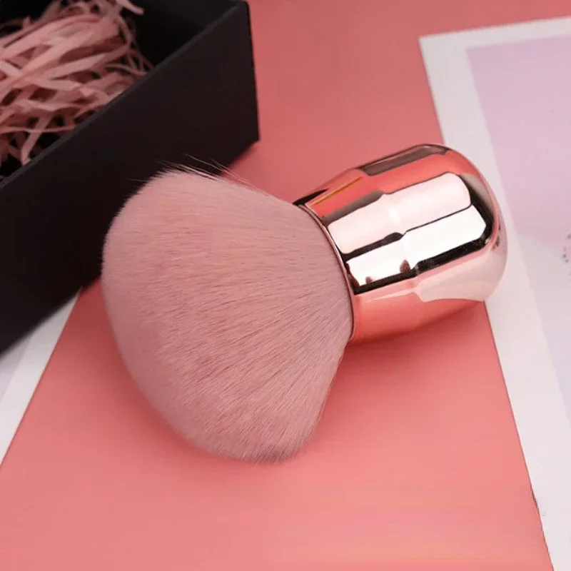 

Nail Cleaning Dust Brush Makeup Brush Metal Handle Nail Paint Gel Dust Cleaning Brush Make Up Nail Art UV Powder Remover Brush
