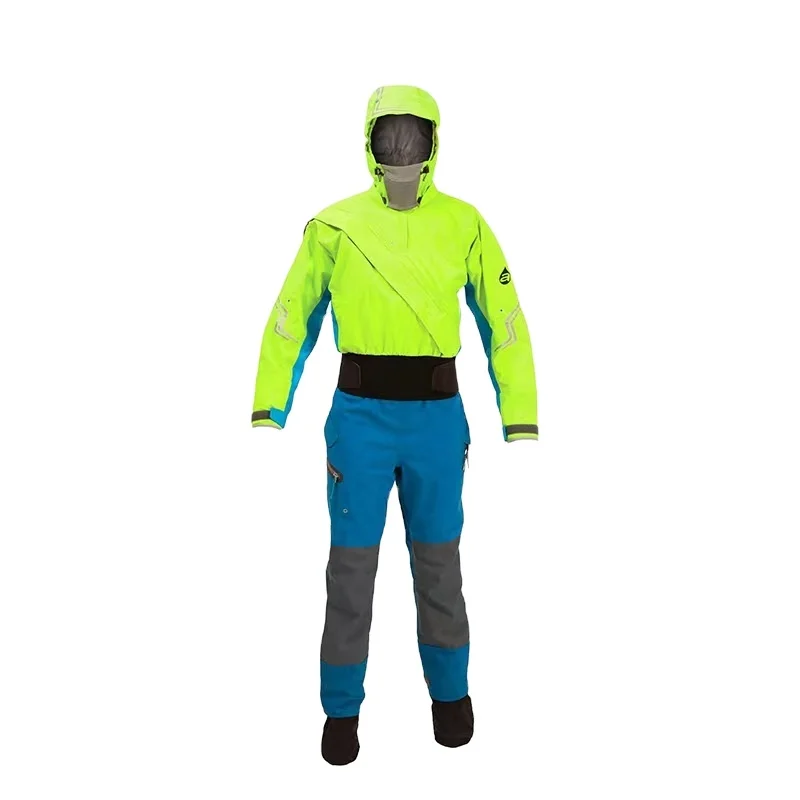 High Quality 3 Layers Waterproof Women drysuits Whitewater Kayaking Paddling Fishing Rafting Canoe drysuit