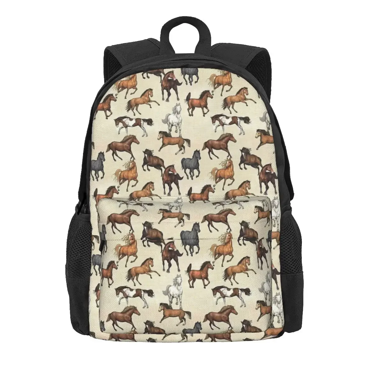 

Sunset Horse Pattern Backpacks Boys Girls Bookbag Students School Bags Cartoon Kids Rucksack Laptop Rucksack Shoulder Bag