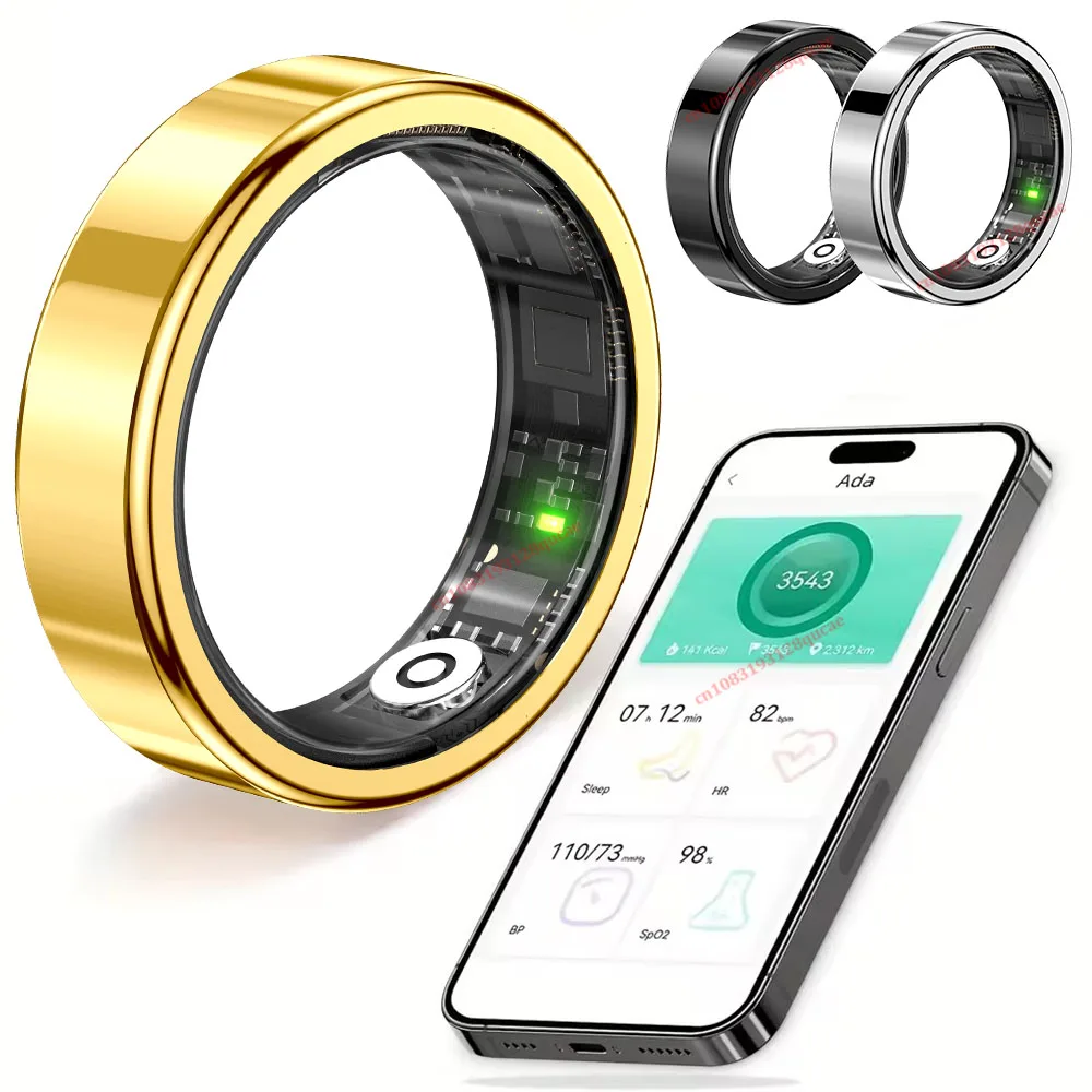 

Smart ring, sleep tracking, motion monitoring, compatible with Ios and Android, smart gift, suitable for women and men smartring