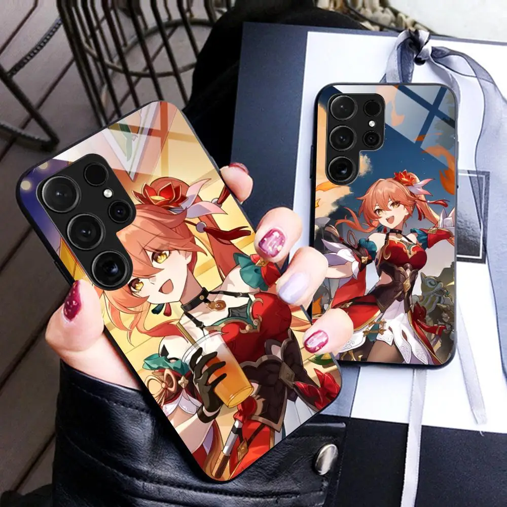 

HSR Guinaifen Phone Case for Samsung Galaxy S26 S25 S24 S23 S22 S21 S20 Note20 Plus FE Ultra Glass Protective Cover