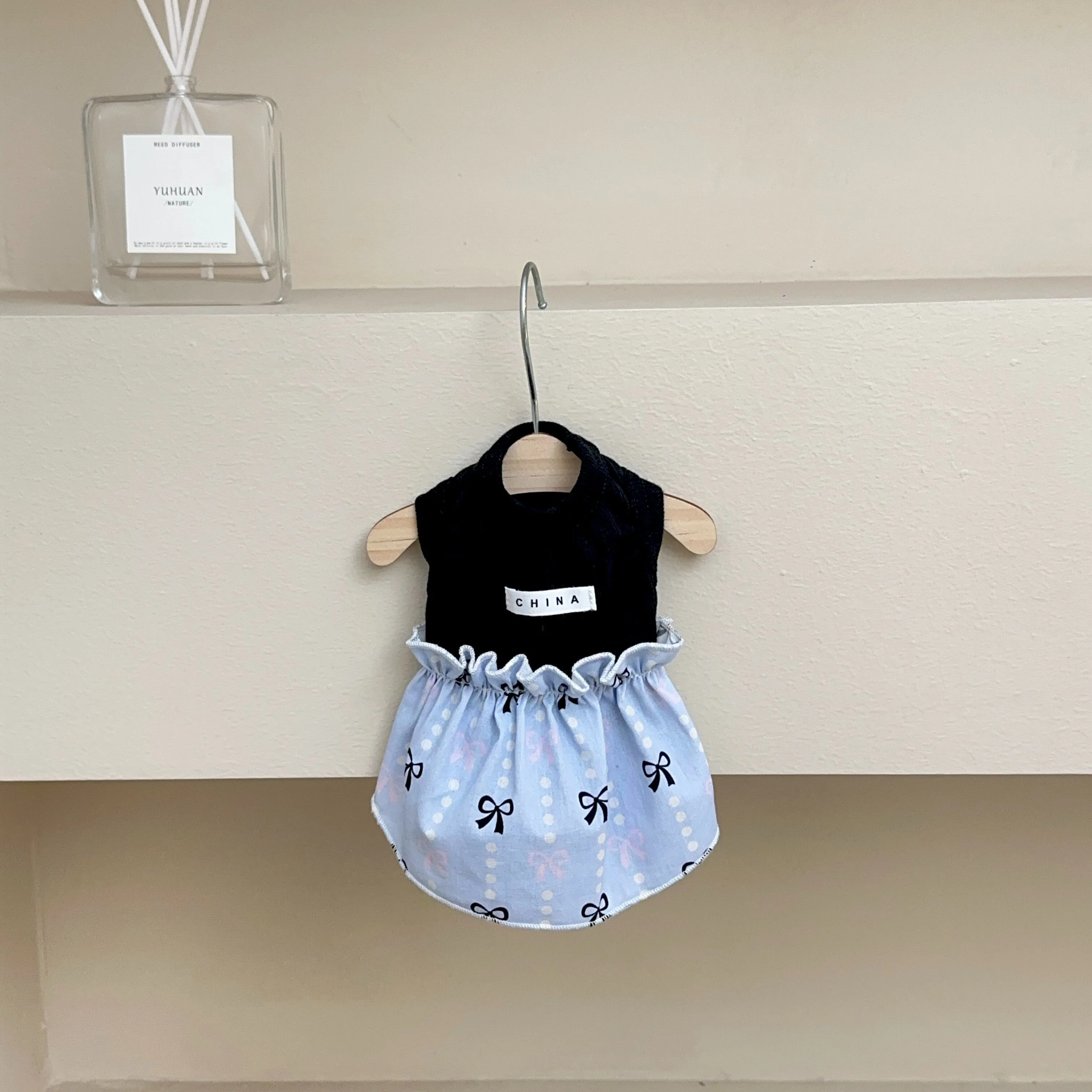 Mini Trampoline Spring - Hoogwaardige kleine hondenjurk Koreaanse stijl hondenkleding