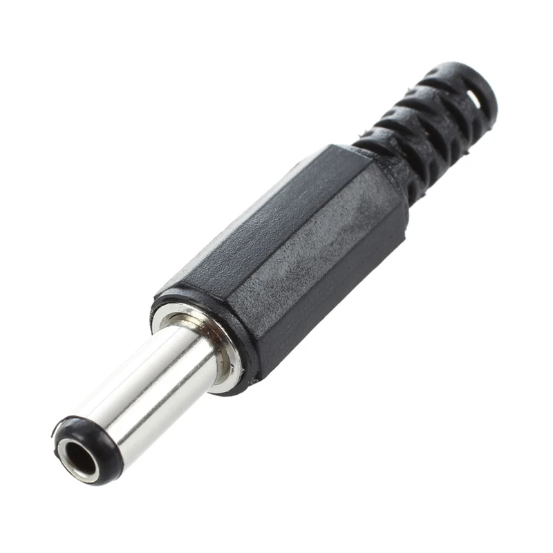 Smart-200 個 ブラック 2.5Mm X 5.5Mm DC 電源オスプラグジャックアダプター