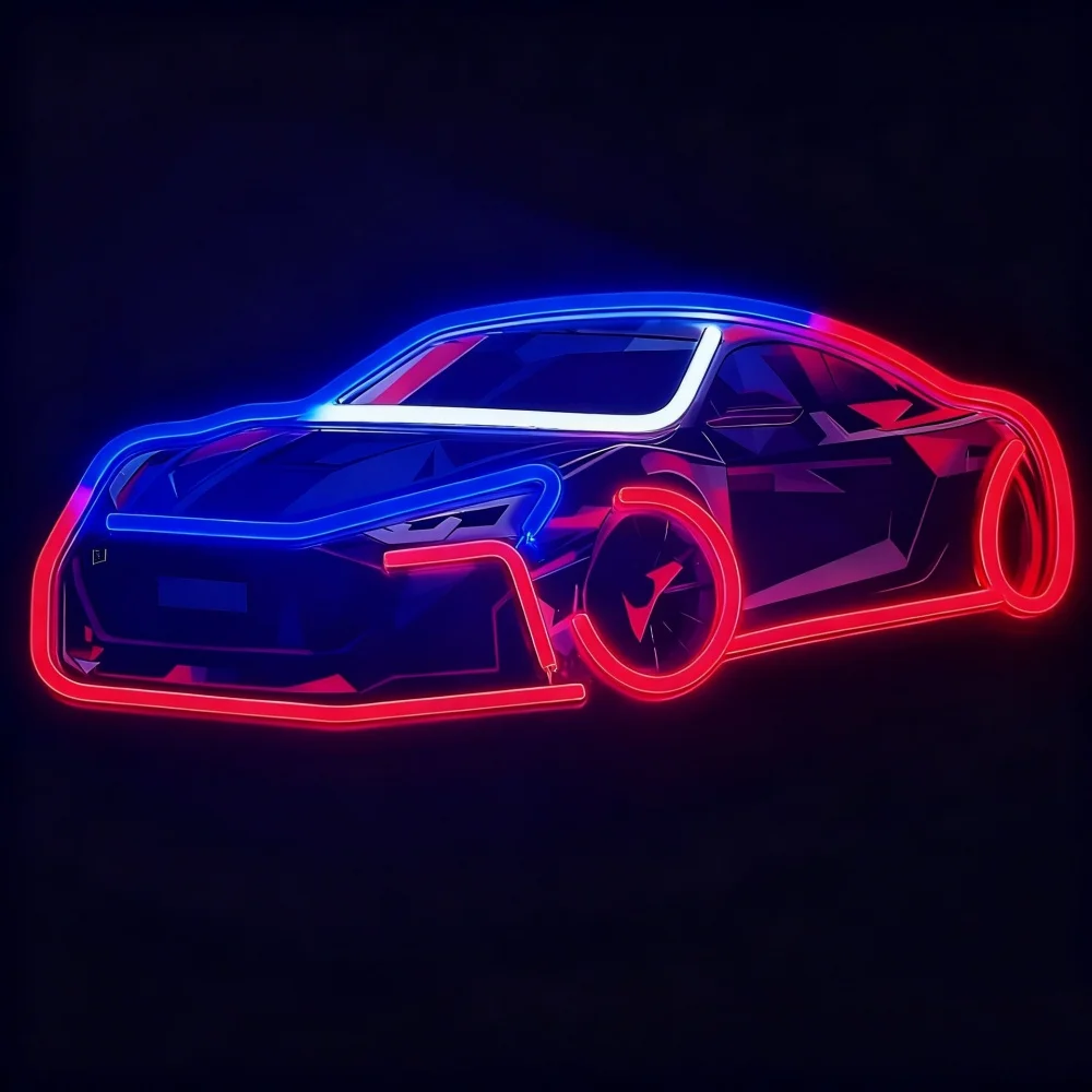 Neon Lights, Customized Text Design, Advertising Boards, English Letter Patterns, Atmosphere Decoration