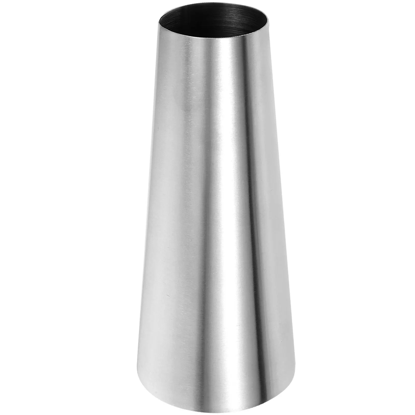 Small Geometric Modern Style Black Vase Metal Stainless Flower Decorative Container