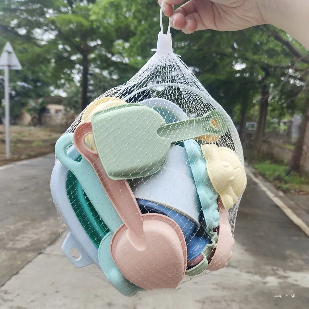 1 Set Bucket Beach Sand Play Toys Shovel Portable Beach Bucket Toys Plastic Lightweight Beach Play Toys Children