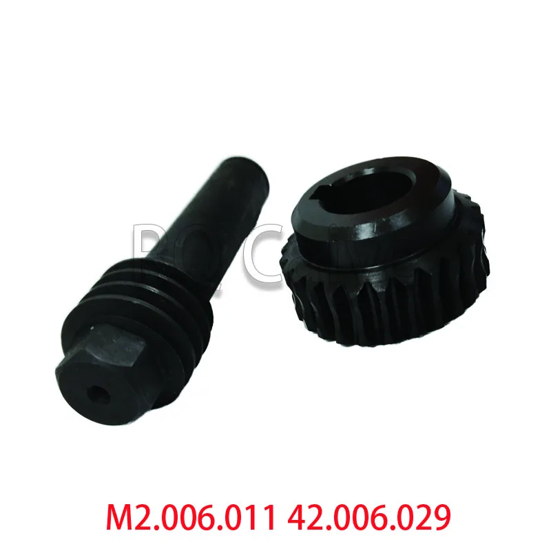 

1 комплект, высококачественная офсетная печатная машина GTO SM74 MO, червячная передача 42.006.029 M2.006.011, вал шестерни