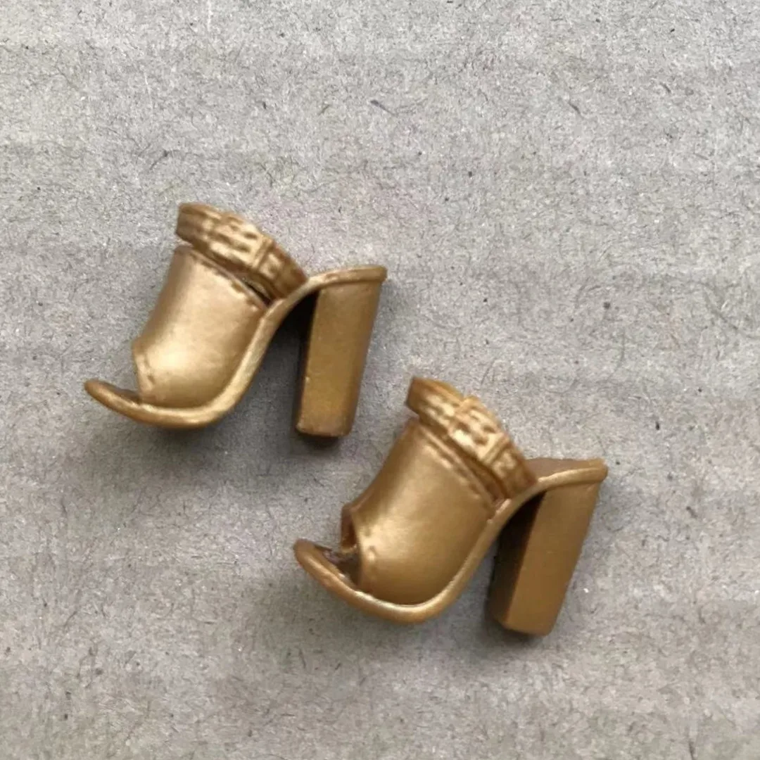 Original Doll Shoes Sandals Boots 1/6 Doll Accessories Colorful Doll Decors Kids Collection Doll Parts