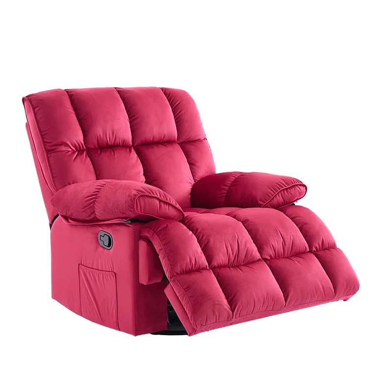 

Hot Modern Design Manual Reclining Sofa Chair Big Size With Extendable Inflatable Features