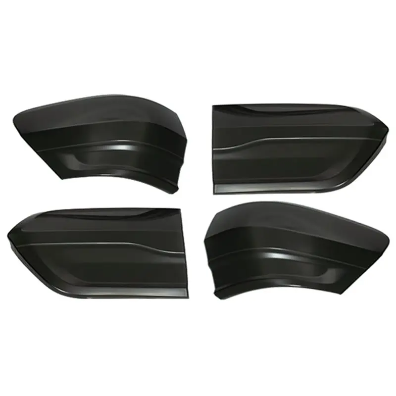 For Jeep Grand Cherokee 2014-2021 4Pcs Car Tail Light Brake Lamp Cap Smoked Black Taillight Cover