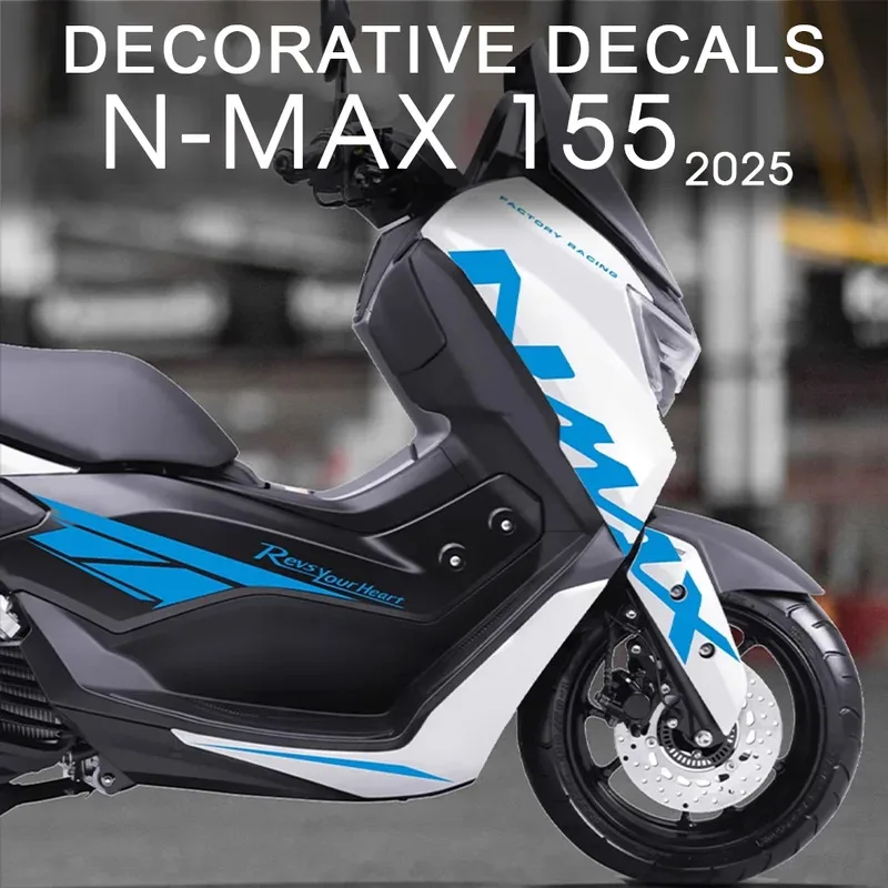 Decorative Stickers Accessories Full Sticker Kit For YAMAHA NMAX155 N-MAX 155 2025