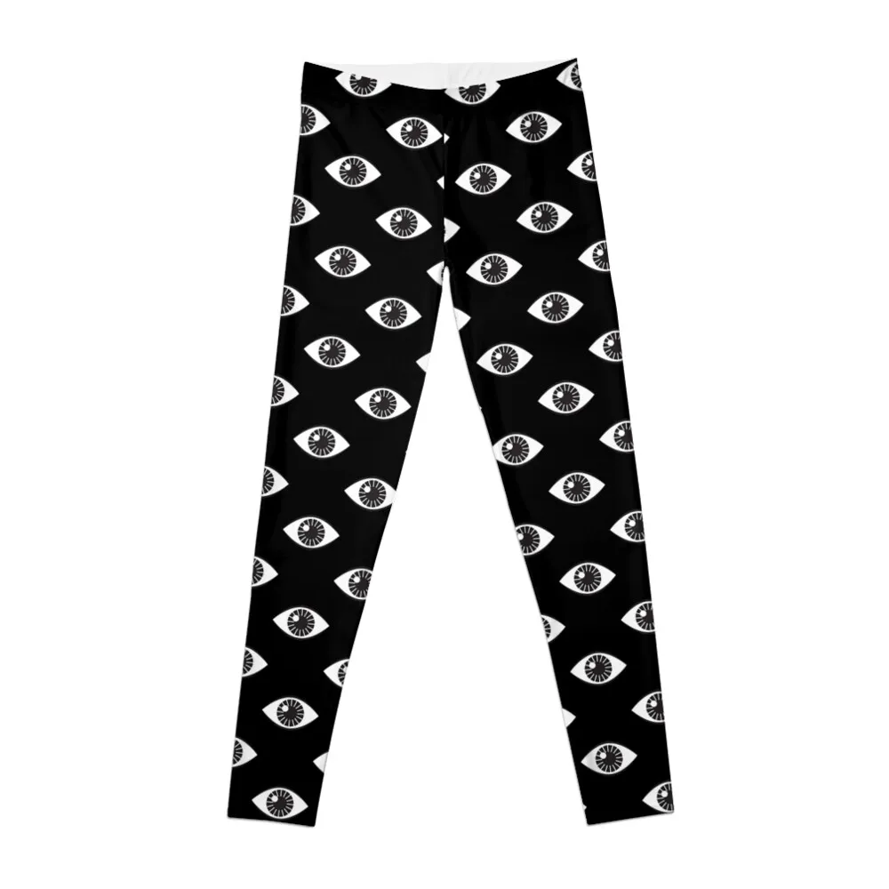 

Eyes Wide Open - on Black Leggings jogging pants Jogger pants Womens Leggings