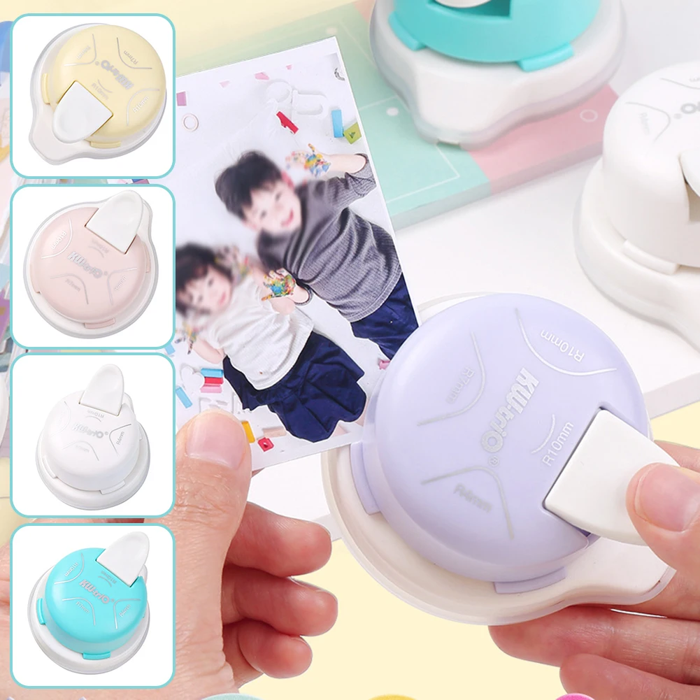 Small Multi-Purpose Paper Corner Cutter Carryable Photo Card Making Tool For Photocards