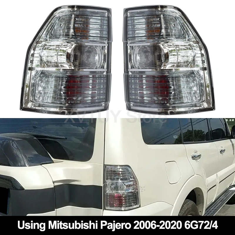 Tail Lights for Mitsubishi Pajero 6G72 6G74 2006-2020 Rear Lamp Brake Reversing Turn Signal Driving Light Taillights Car Styling