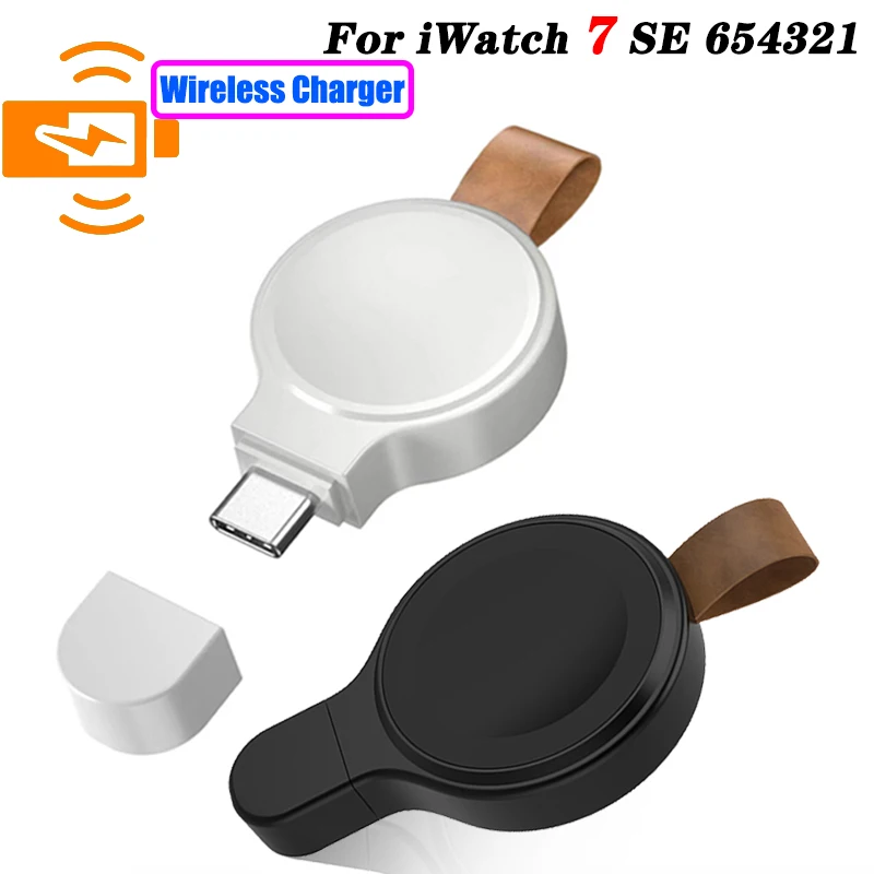 ZLRMHY Portable Smartwatch Accessory Is Suitable For Apple Watch 7 6 5 4 3 IWatch Series C-Type Fast Charger