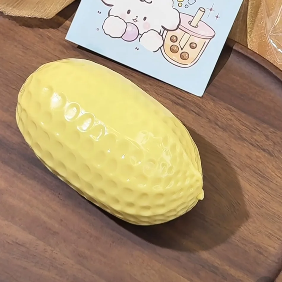 Weicher Erdnuss-Stressball Quetschspielzeug Ohne Rückfederung Butterweiches Gefühl Fidget-Spielzeug ASMR Sensorisches Anti-Stress-Spielzeug für Erwachsene – Detail 6