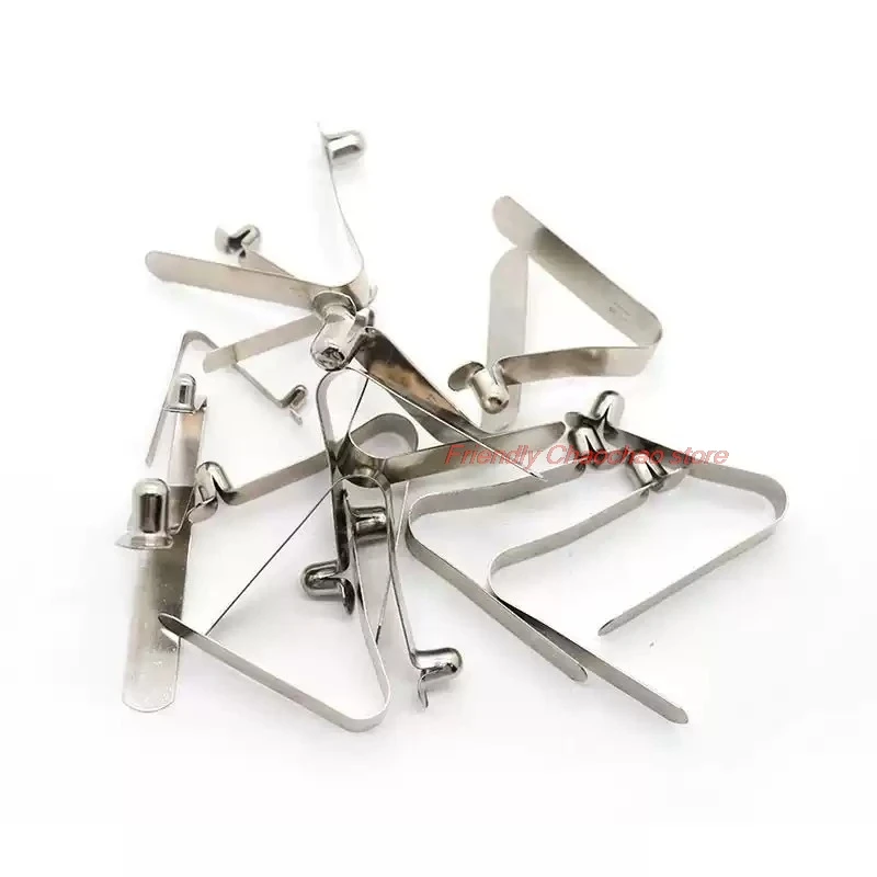 10Pcs 3 5 6 6.5 7 7.5 8 9 9.5mm Metal Telescopic Spring Clip In Pipe U-type Positioning Spring Clip V-type Spring
